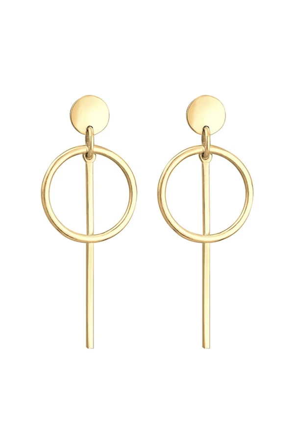 CIRCLE STICK BASIC - Ohrringe - gold-coloured