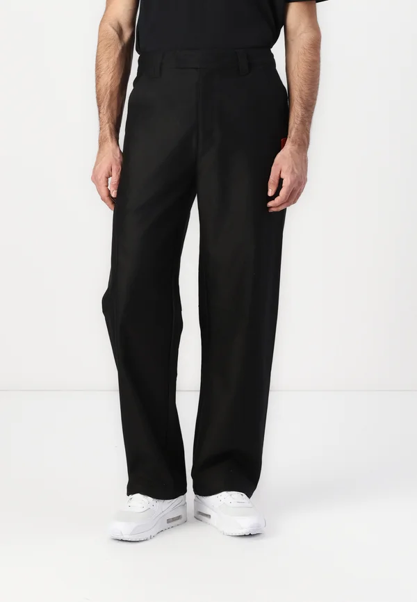 CIRCULAR TROUSERS - Stoffhose - black