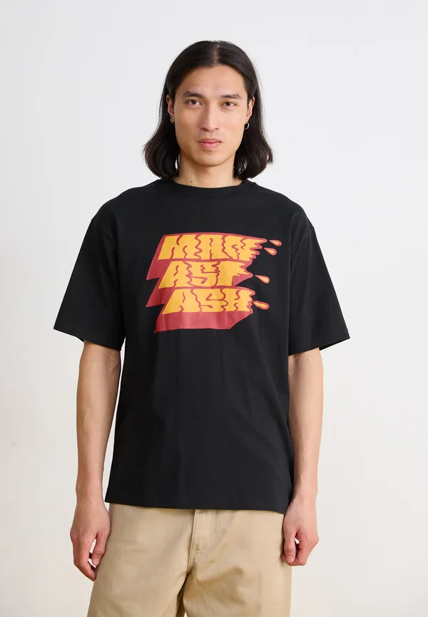 CITEE SNEEZE - T-Shirt print - black