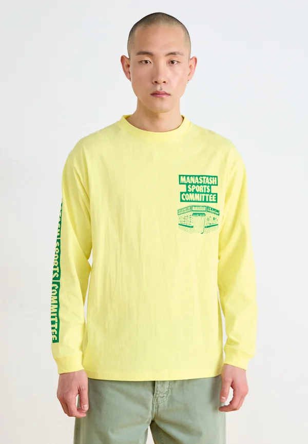 CITEE TEE - Langarmshirt - lemon