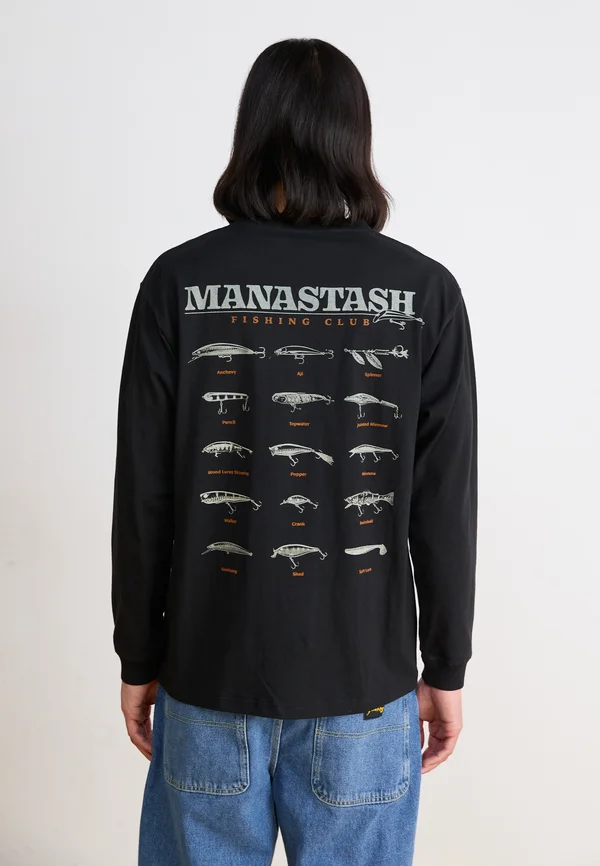 CITEE TEE LURE - Langarmshirt - black