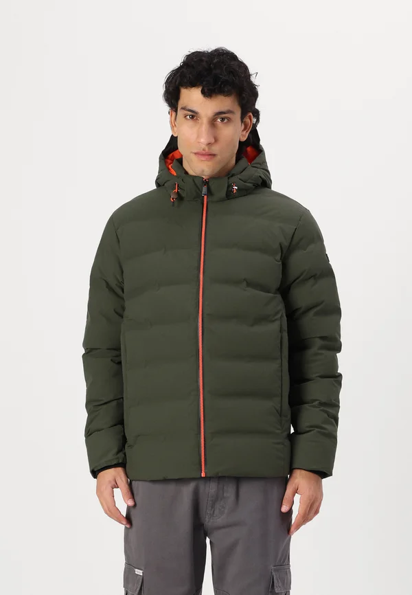 CITY COMMUTER JACKET - Daunenjacke - olive green