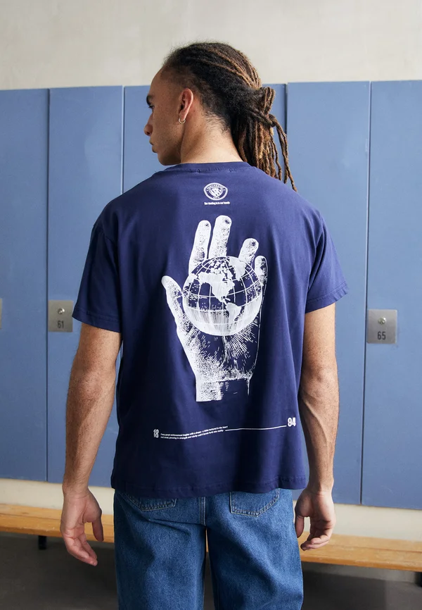 CITY DESTINY TEE - Vereinsmannschaften - navy blue
