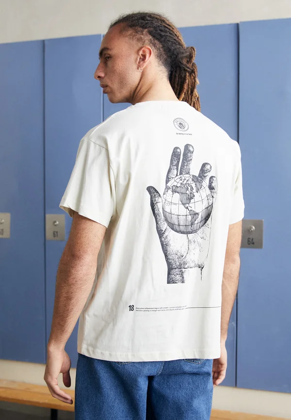 CITY DESTINY TEE - Vereinsmannschaften - off white