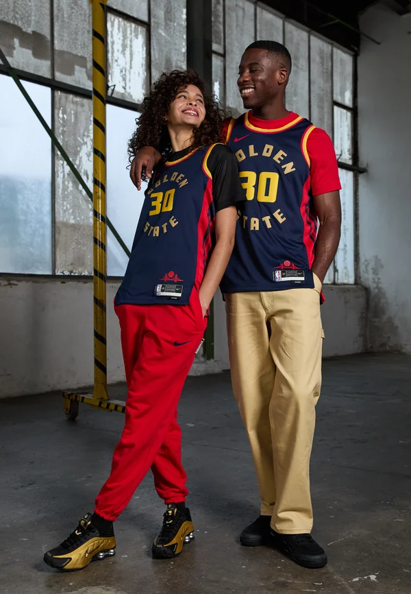 CITY EDITION GOLDEN STATE WARRIORS STEPHEN CURRY - Vereinsmannschaften - college navy