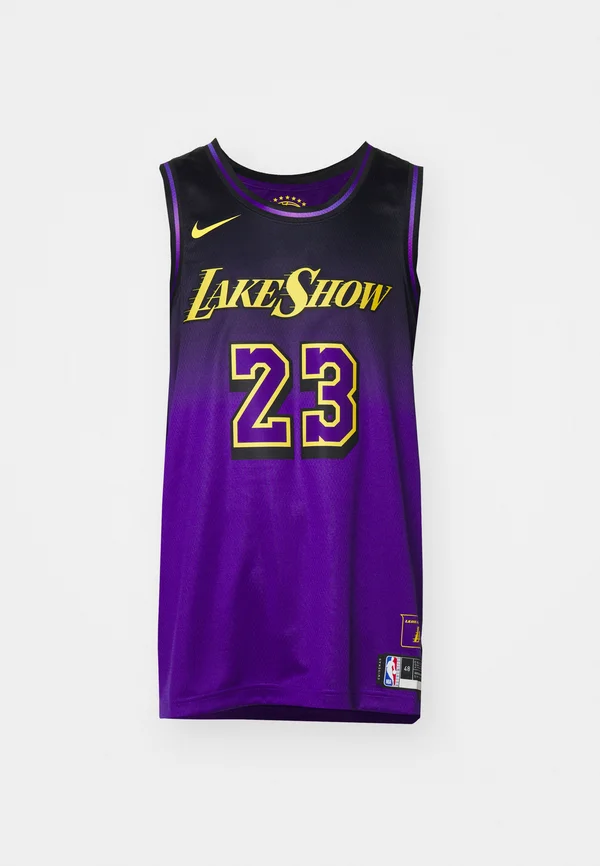 CITY EDITION LOS ANGELES LAKERS LEBRON JAMES - NBA-Trikot - field purple