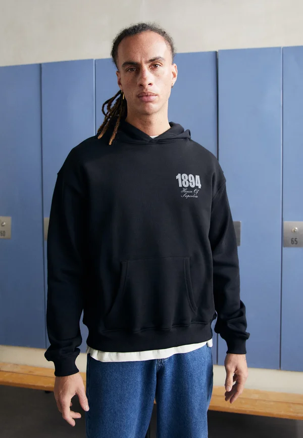 CITY ROSE HOOD - Vereinsmannschaften - black