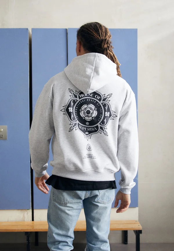 CITY ROSE HOOD - Vereinsmannschaften - grey marl