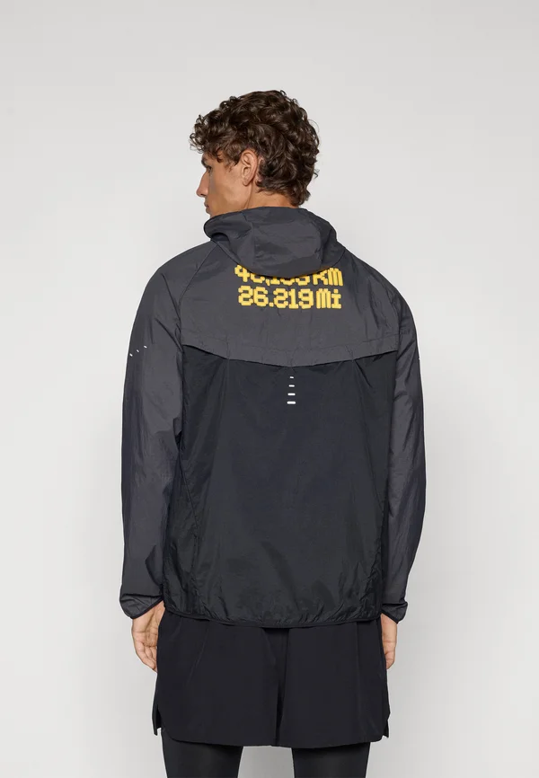 CITY STRIDE JACKET - Windbreaker - black/anthracite/lightening