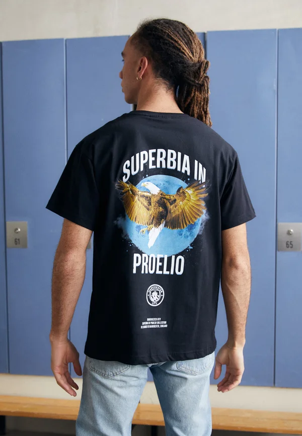 CITY SUPERBIA TEE - Vereinsmannschaften - black