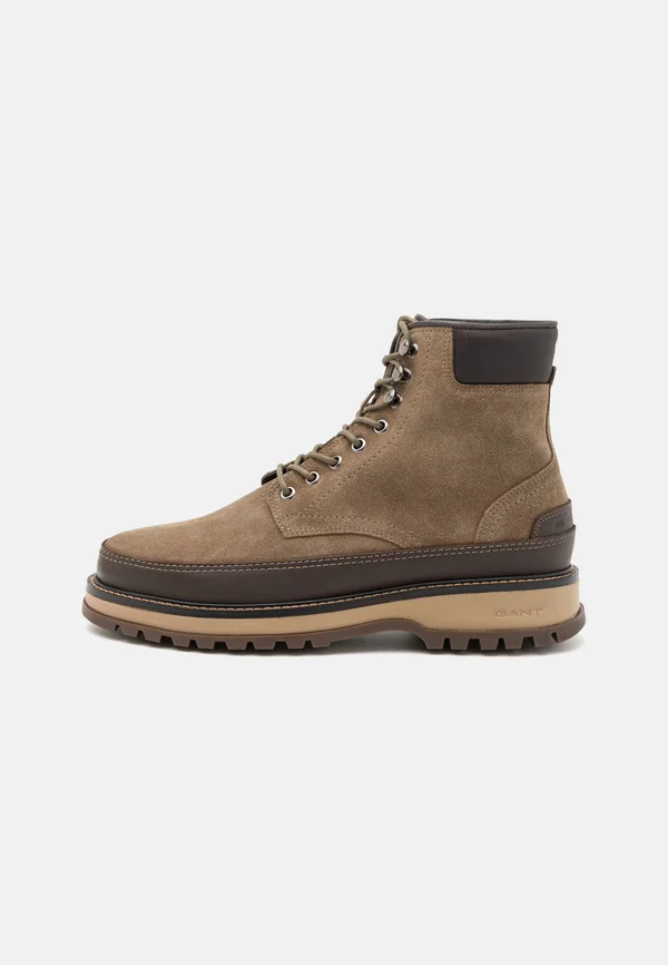 CLAFTON - Schnürstiefelette - clay/green