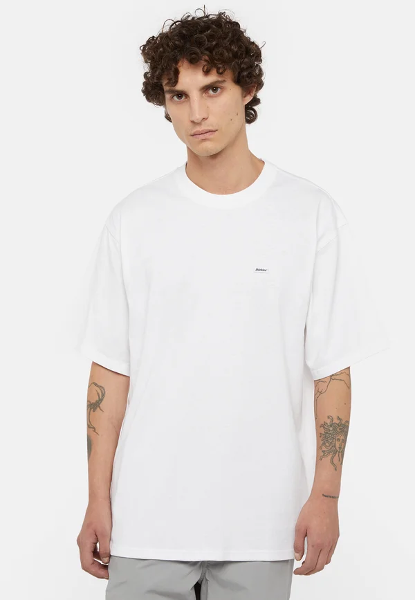 CLANCY HEAVYWEIGHT TEE SS - T-Shirt basic - white