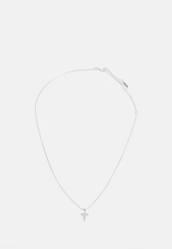 CLARA CROSS NECKLACE  - Halskette - silver-coloured