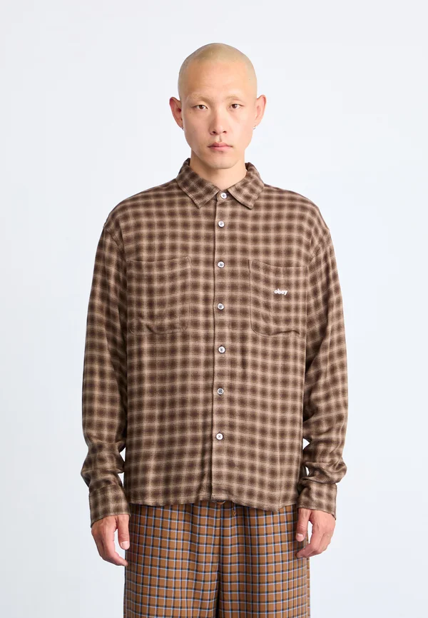 CLARENCE - Hemd - black