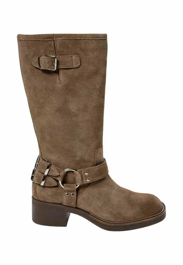 CLARISSASW - Cowboy-/Bikerboot - dark sand