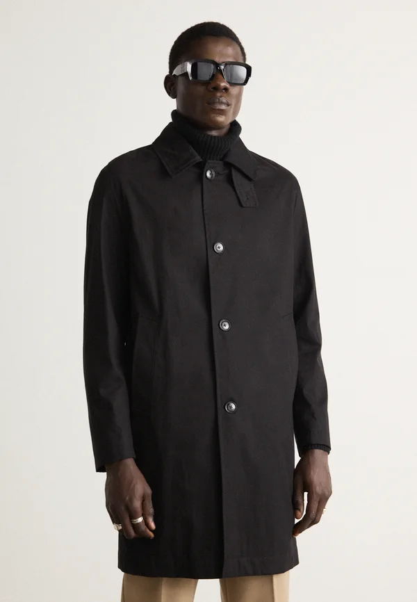 CLARK - Trenchcoat - black