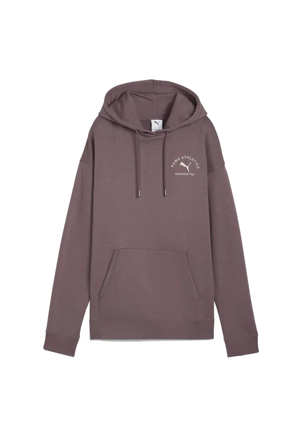 CLASS RELAXED FL - Kapuzenpullover - raisin
