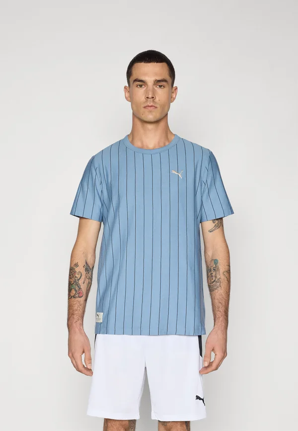 CLASS STRIPED TEE - T-Shirt print - cool blue