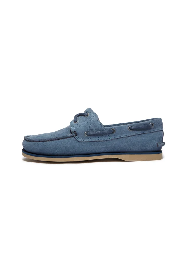 CLASSIC  - Bootsschuh - medium blue suede