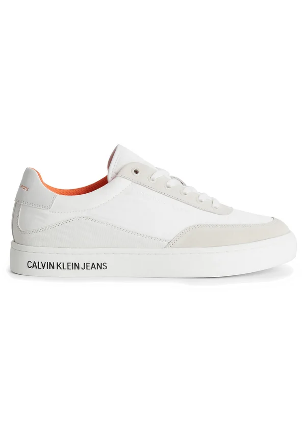 CLASSIC CUPSOLE SU SOFTNY - Sneaker low - creamy white/white/firecracker