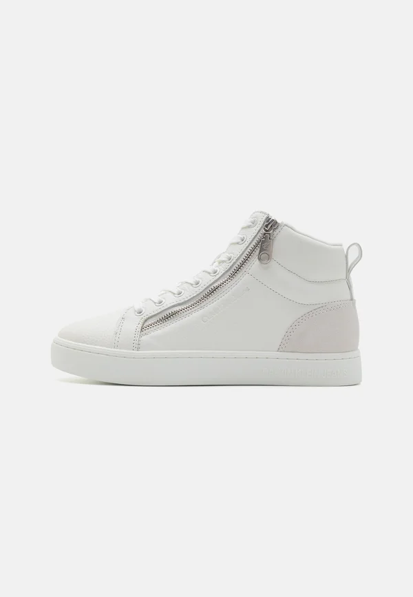 CLASSIC CUPSOLE ZIP MID - Sneaker high - triple bright white