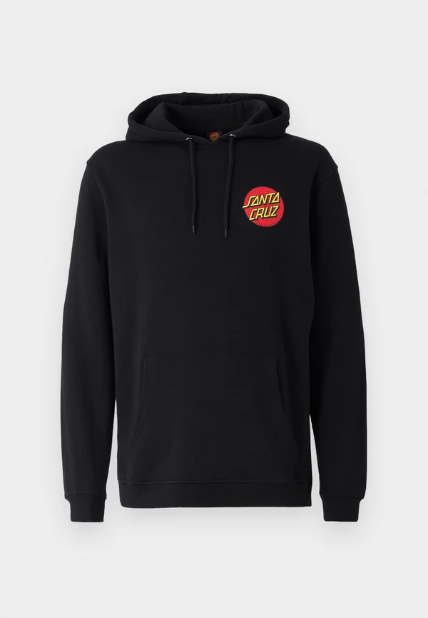 CLASSIC DOT CHEST UNISEX - Kapuzenpullover - black