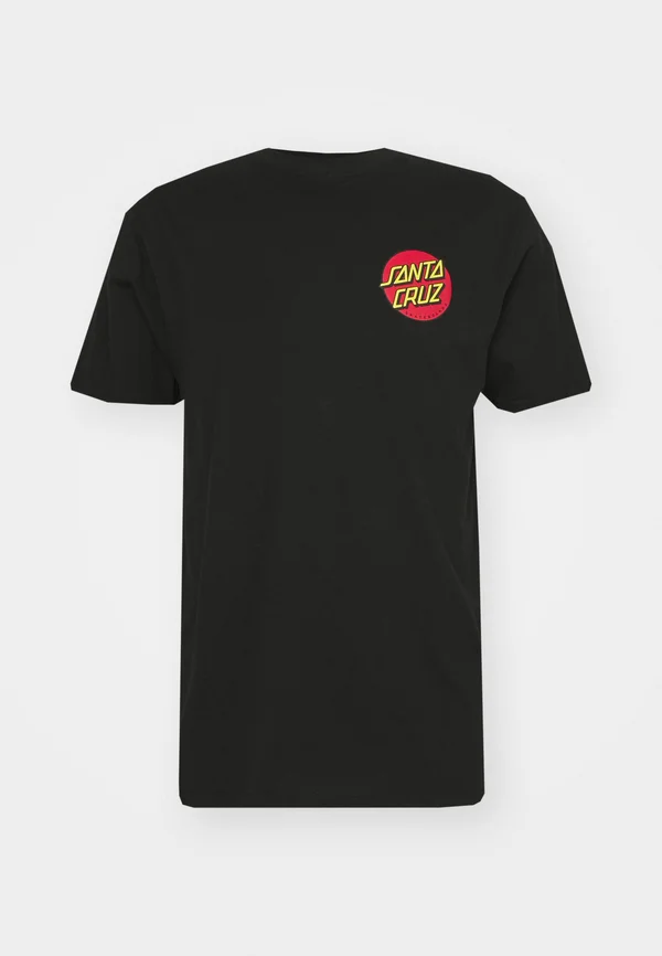 CLASSIC DOT CHEST UNISEX - T-Shirt print - black