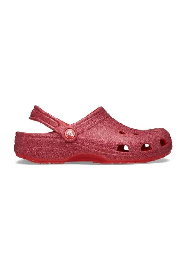 CLASSIC GLITTER - Clogs - cherry red