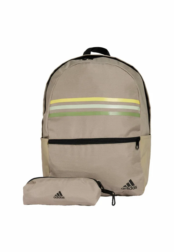 CLASSIC HORIZONTAL 3-STRIPES - Tagesrucksack - blanch cargo   black