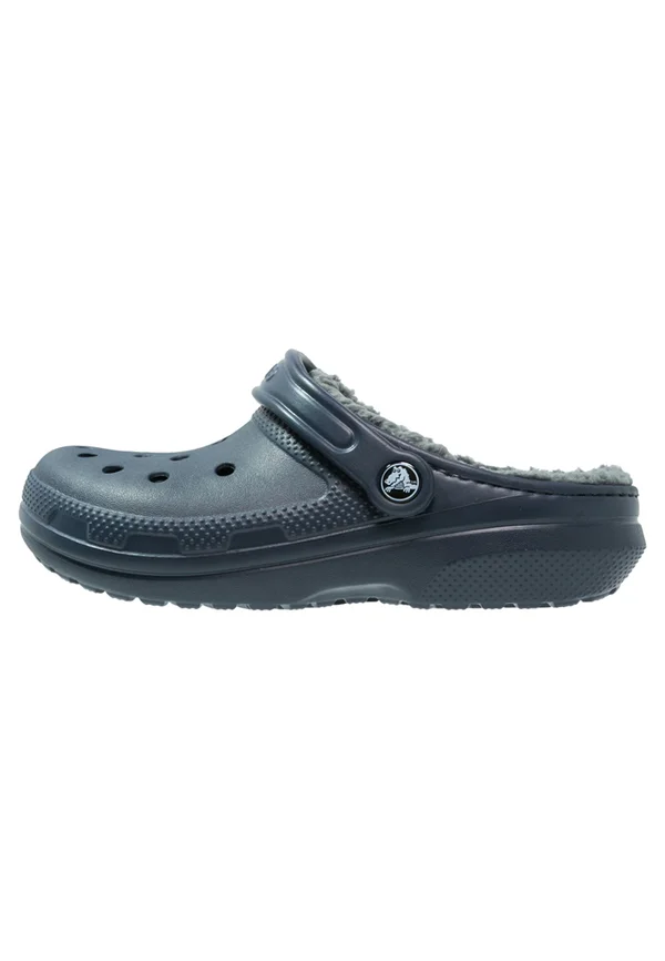 CLASSIC LINED - Clogs - navy/charcoal