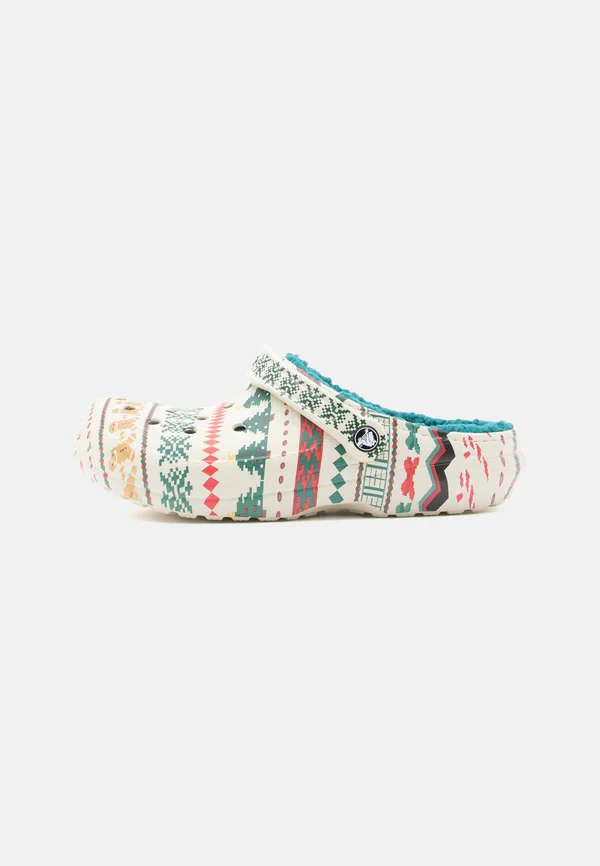 CLASSIC LINED FAIR ISLE UNISEX - Hausschuh - bone