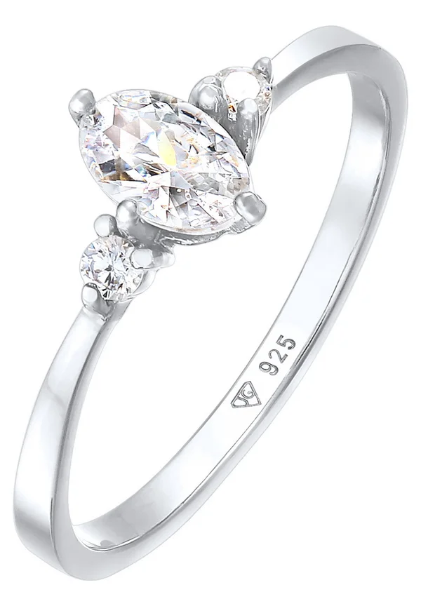 CLASSIC LOOK - Ring - silberfarben