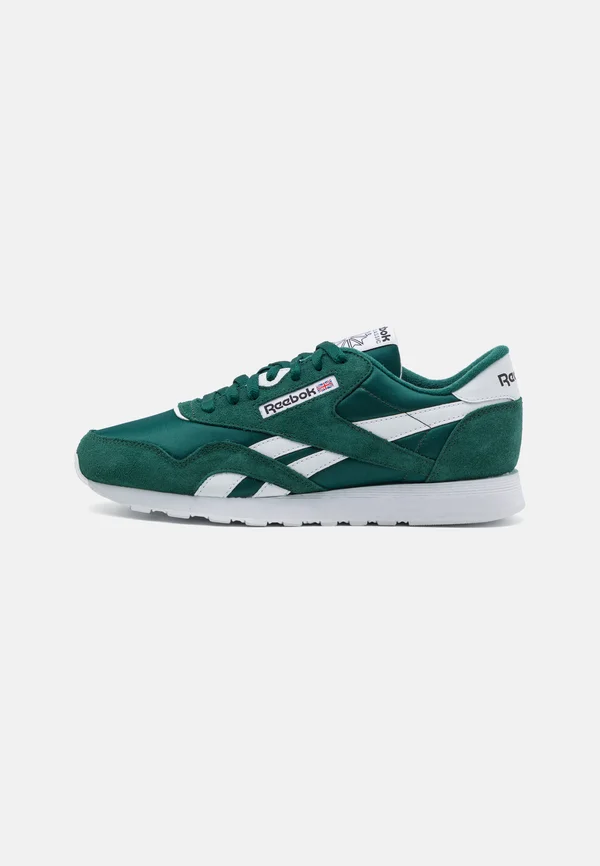 CLASSIC NYLON UNISEX - Sneaker low - collegiate green/white