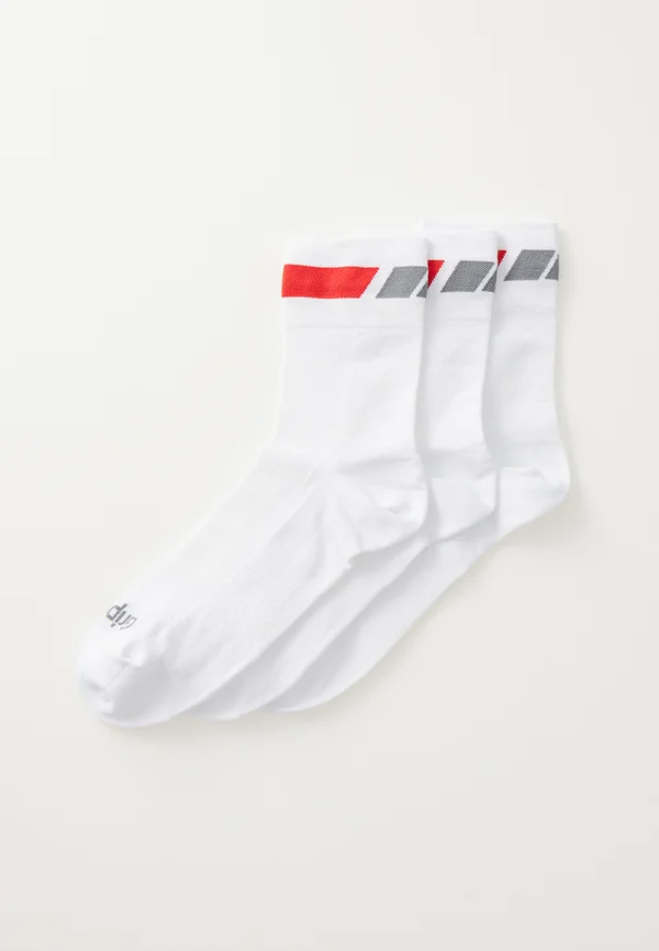 CLASSIC REGULAR CUT SUMMER SOCKS 3 PACK UNISEX - Sportsocken - white