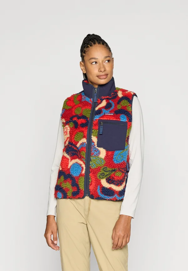 CLASSIC RETRO-X VEST - Weste - river/amanita red