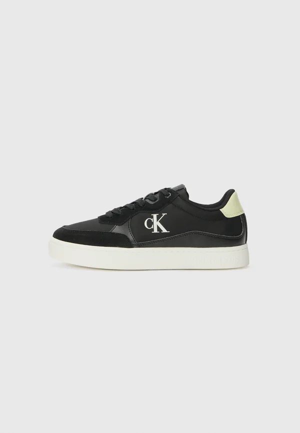CLASSIC - Sneaker low - black/white jade/wild lime