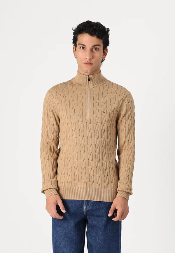 CLASSIC  - Strickpullover - safari canvas