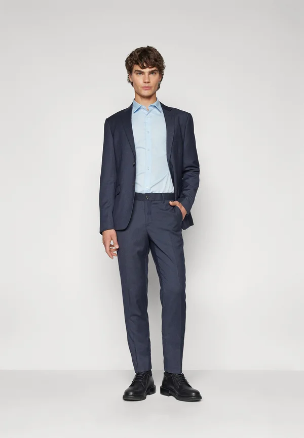 CLASSIC STRUCTURE SUIT - Anzug - blue