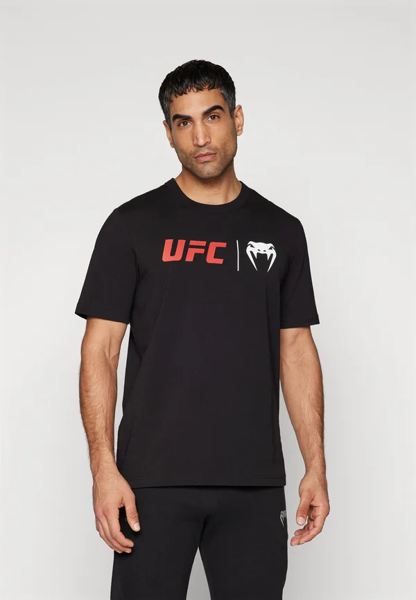 CLASSIC - T-Shirt print - black/red