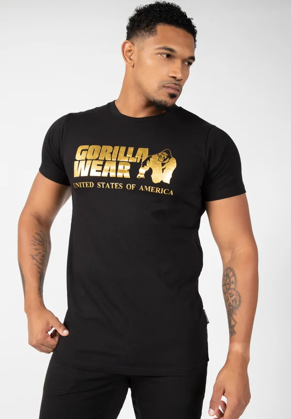 CLASSIC - T-Shirt print - gold-coloured