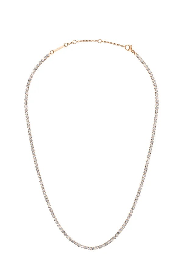 CLASSIC TENNIS - Halskette - rose gold-coloured