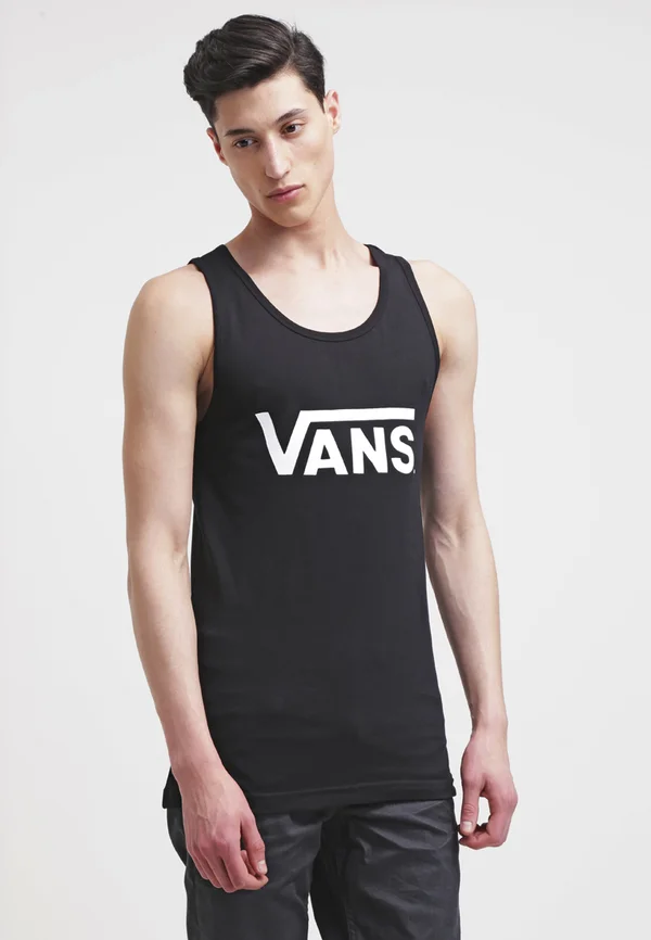 CLASSIC - Top - black/white