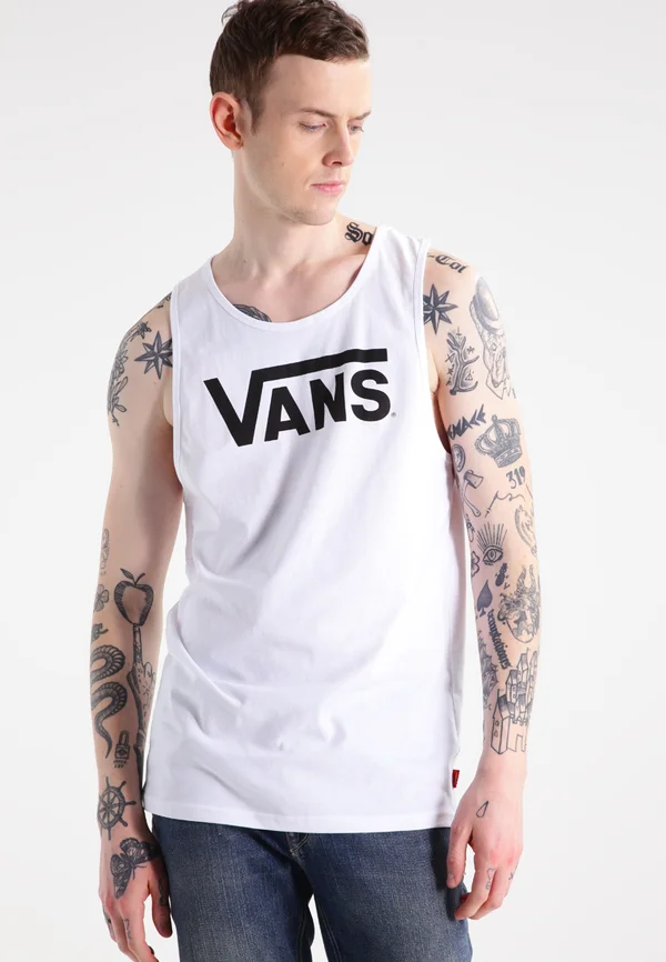 CLASSIC - Top - white/black