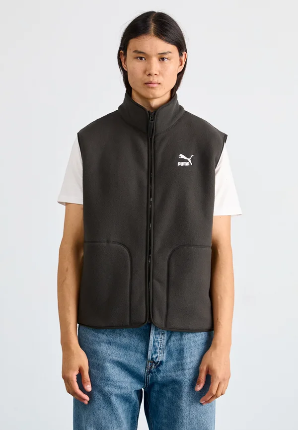 CLASSICS POLAR VEST - Weste - black