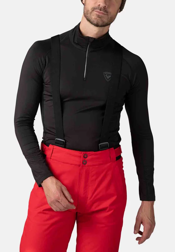 CLASSIQUE HALF-ZIP - Langarmshirt - black