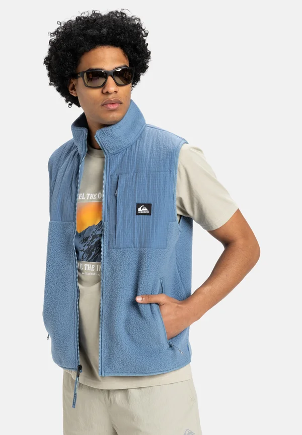 CLEAN COAST - Weste - coronet blue solid