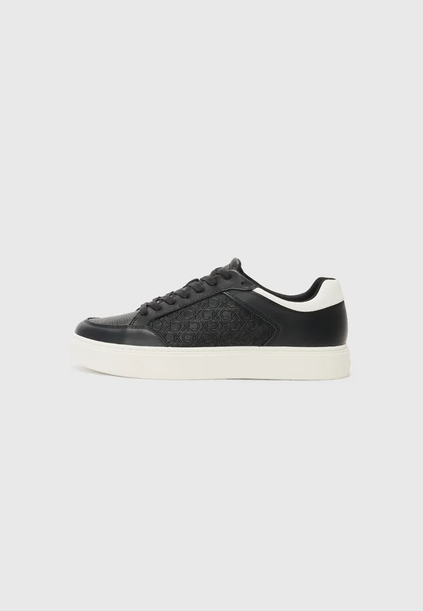 CLEAN CUP - Sneaker low - black/bright white allover