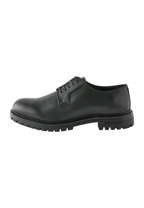 CLEATED DERBY - REGULAR FIT - Business-Schnürer - black