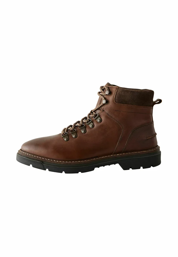 CLEATED - REGULAR FIT - Schnürstiefelette - brown