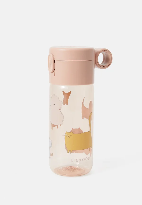 CLEMENCE BOTTLE 350 ML UNISEX - Trinkflasche - cats and dogs/sandy